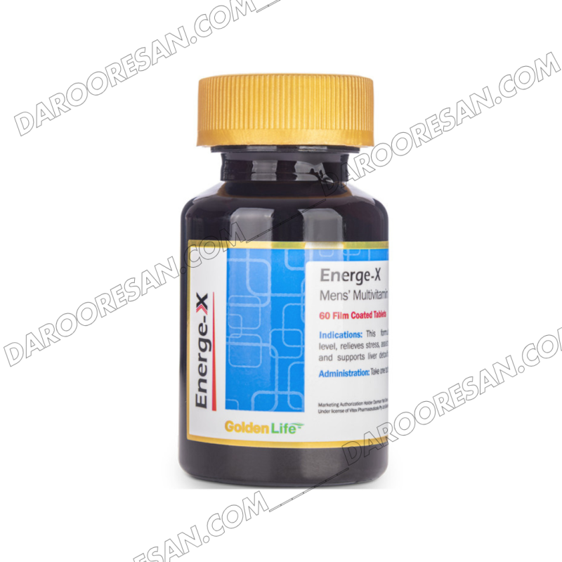 مولتی ویتامین انرژکس گلدن لایف 60 عددی
